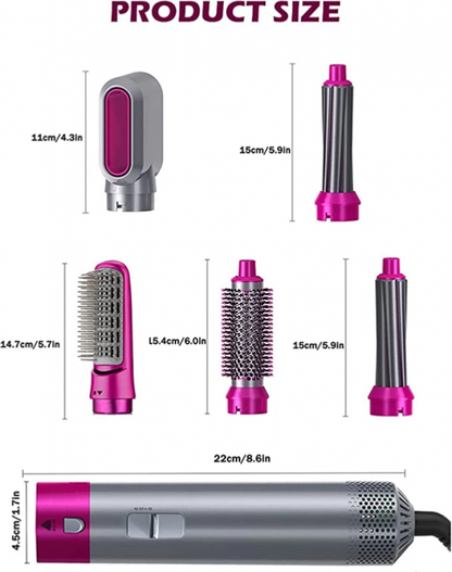 HOT Air STyler  TP-5en1
